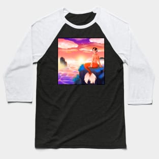 Watching the Sunset Baseball T-Shirt